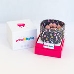 Wearable bowl with packaging displaying 'wearabowl' brand.